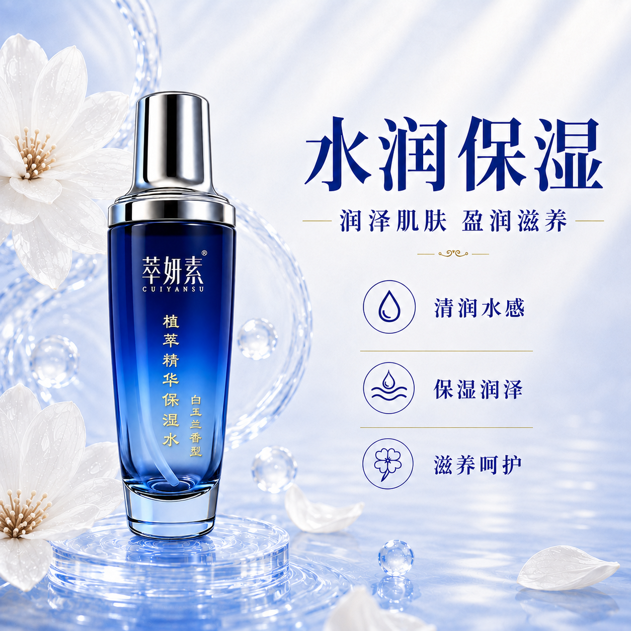 萃妍素萃妍素植萃精华保湿水 白玉兰香型详情 2